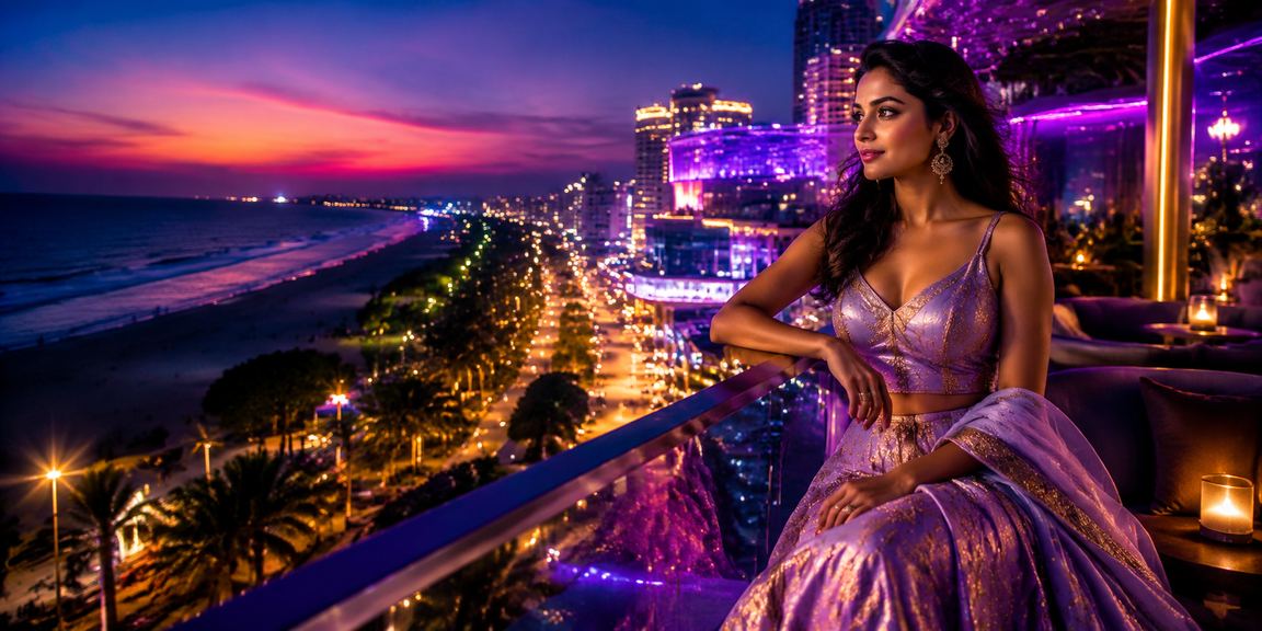 Relaxing casino entertainment scene at Goa beach featuring Andar Bahar game